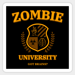 ZOMBIE UNIVERSITY 1 Sticker